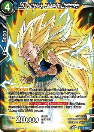 SS3 Gotenks, Calamity Challenger (BT14-046) - Cross Spirits Foil
