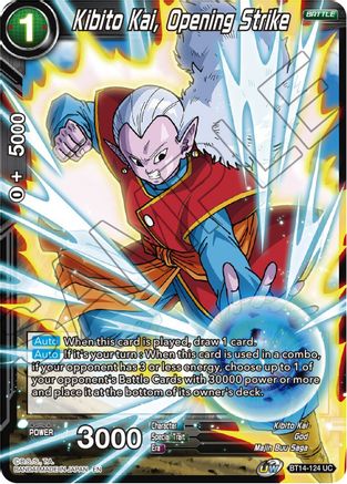 Kibito Kai, Opening Strike (BT14-124) - Cross Spirits Foil