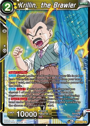 Krillin, the Brawler (BT14-105) - Cross Spirits