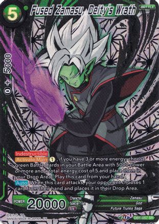 Fused Zamasu, Deity's Wrath (DB1-057) - Collectors Selection Vol 1