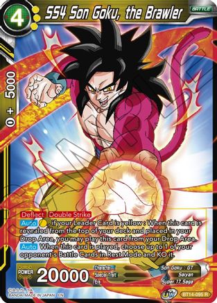 SS4 Son Goku, the Brawler (BT14-095) - Cross Spirits