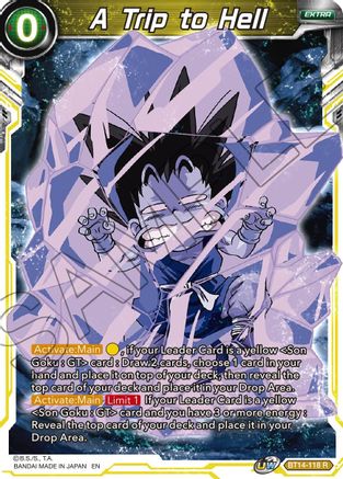 A Trip to Hell (BT14-118) - Cross Spirits Foil