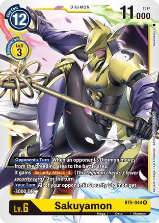 Sakuyamon (BT5-044) - Battle of Omni