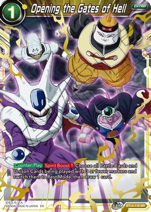 Opening the Gates of Hell (BT14-116) - Cross Spirits