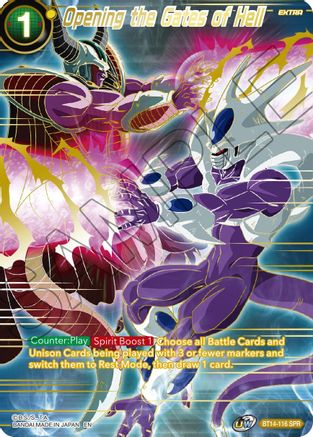 Opening the Gates of Hell (SPR) (BT14-116) - Cross Spirits