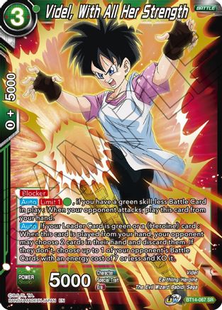 Videl, With All Her Strength (BT14-067) - Cross Spirits