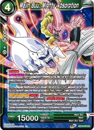Majin Buu, Mighty Absorption (BT14-078) - Cross Spirits Foil