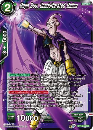 Majin Buu, Unadulterated Malice (BT14-082) - Cross Spirits