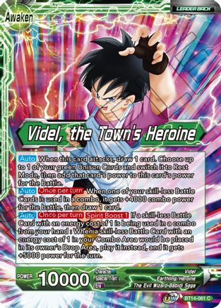 Videl // Videl, the Town's Heroine (BT14-061) - Cross Spirits