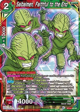 Saibaimen, Faithful to the End (BT14-145) - Cross Spirits