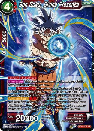 Son Goku, Divine Presence (BT14-005) - Cross Spirits