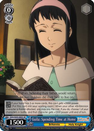 Guila: Spending Time at Home (SR) (SDS/SX03-084S SR) - The Seven Deadly Sins