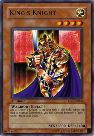 King's Knight (EEN-EN006) - Elemental Energy 1st Edition
