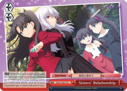 Sisters' Relationship (FS/S77-E077 CC) - Fate/stay night [Heaven’s Feel] Vol.2