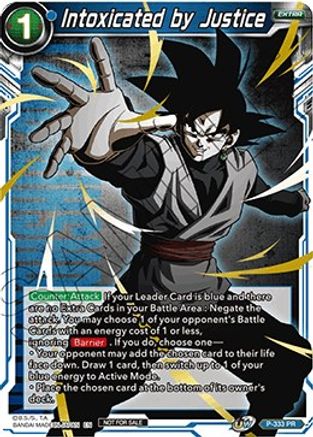 Intoxicated by Justice (Championship Pack 2021 Vol.2) (Winner Gold Stamped) (P-333) - Promotion Cards