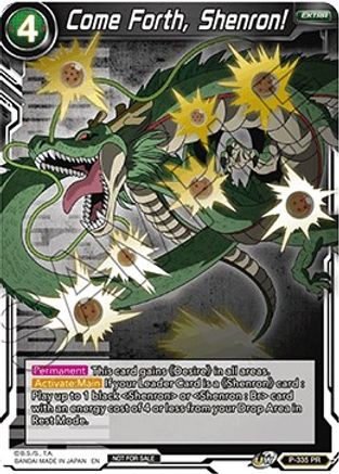 Come Forth, Shenron! (Championship Pack 2021 Vol.2) (Winner Gold Stamped) (P-335) - Promotion Cards