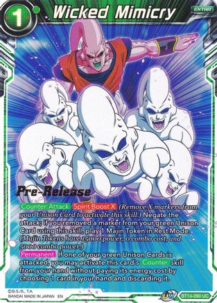 Wicked Mimicry (BT14-090) - Cross Spirits PreRelease Cards