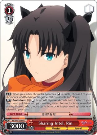 Sharing Intel, Rin (FS/S77-E047 R) - Fate/stay night [Heaven’s Feel] Vol.2