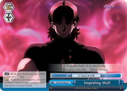 Impeding Wall (FS/S77-E100 CC) - Fate/stay night [Heaven’s Feel] Vol.2