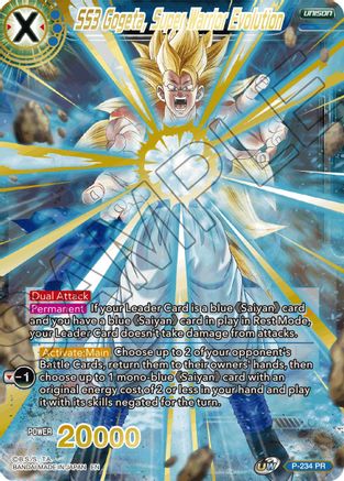 SS3 Gogeta, Super Warrior Evolution (Alternate Art) (P-234) - Special Anniversary Set 2021