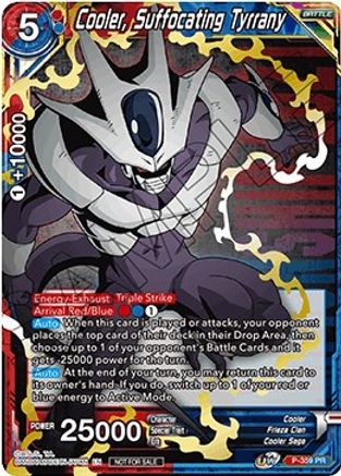 Cooler, Suffocating Tyrrany (Championship Pack 2021 Vol.3) (Winner Gold Stamped) (P-359) - Promotion Cards