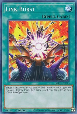 Link Burst (MP21-EN075) - 2021 Tin of Ancient Battles 1st Edition