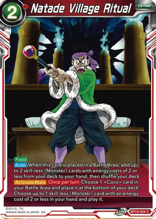 Natade Village Ritual (BT15-024) - Saiyan Showdown Foil
