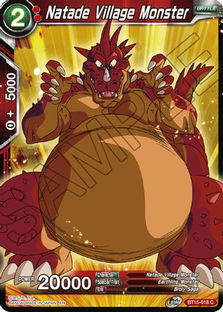Natade Village Monster (BT15-018) - Saiyan Showdown