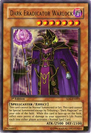 Dark Eradicator Warlock (SD6-EN001) - Structure Deck: Spellcaster's Judgment Unlimited