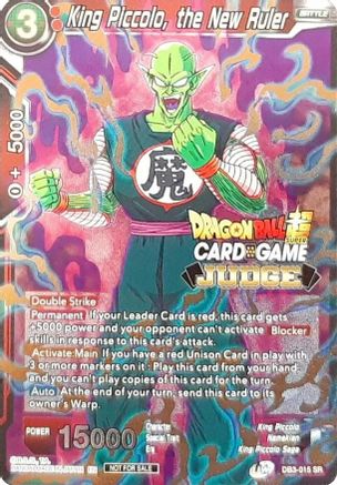 King Piccolo, the New Ruler (DB3-015) - Judge Promotion Cards Foil