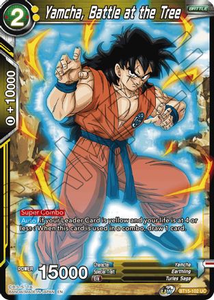 Yamcha, Battle at the Tree (BT15-102) - Saiyan Showdown