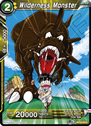 Wilderness Monster (BT15-105) - Saiyan Showdown Foil