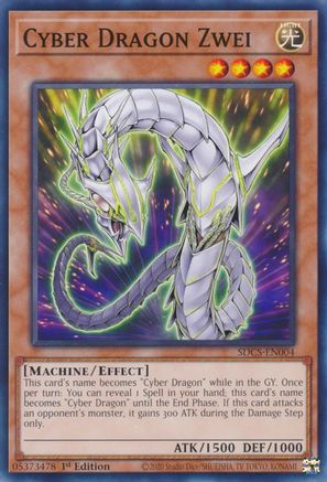 Cyber Dragon Zwei (SDCS-EN004) - Structure Deck: Cyber Strike Unlimited