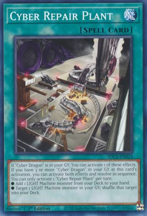 Cyber Repair Plant (SDCS-EN024) - Structure Deck: Cyber Strike Unlimited