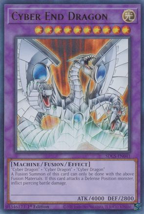 Cyber End Dragon (SDCS-EN041) - Structure Deck: Cyber Strike Unlimited