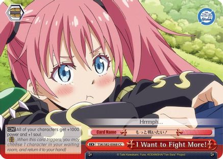 I Want to Fight More! (TSK/S82-E068 CC) - That Time I Got Reincarnated as a Slime Vol.2