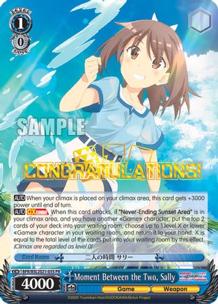Moment Between the Two, Sally (BFR/BSL2021-03S PR) - Bushiroad Event Cards