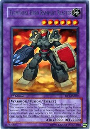 Elemental Hero Rampart Blaster (DP1-EN012) - Duelist Pack 1: Jaden Yuki Unlimited