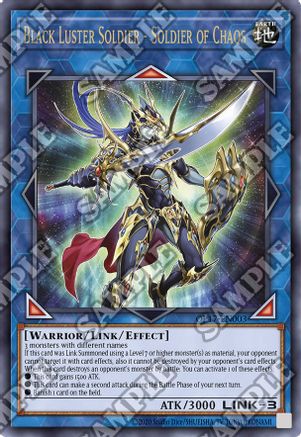 Black Luster Soldier - Soldier of Chaos (UTR) (OP17-EN003) - OTS Tournament Pack 17 Unlimited