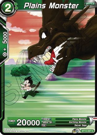 Plains Monster (BT15-087) - Saiyan Showdown