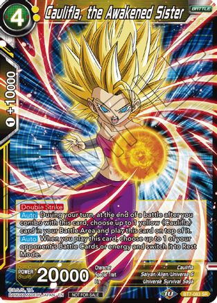 Caulifla, the Awakened Sister (BT7-083) - Tournament Promotion Cards