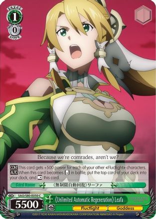 Unlimited Automatic Regeneration Leafa (SAO/S80-E050 C) - Sword Art Online -Alicization- Vol.2