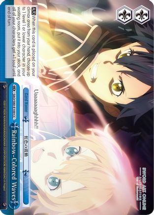Rainbow-Colored Waves (SAO/S80-E100 CC) - Sword Art Online -Alicization- Vol.2