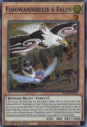 Floowandereeze & Eglen (BODE-EN014) - Burst of Destiny 1st Edition