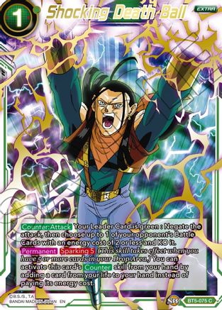 Shocking Death Ball (Gold Stamped) (BT5-075) - Mythic Booster Foil