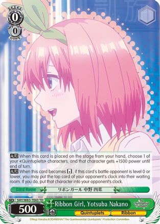 Ribbon Girl, Yotsuba Nakano (5HY/W83-TE63 TD) - The Quintessential Quintuplets