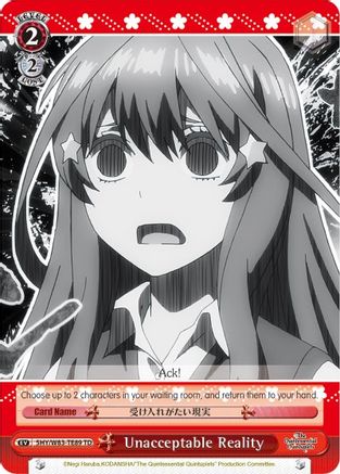 Unacceptable Reality (5HY/W83-TE89 TD) - The Quintessential Quintuplets