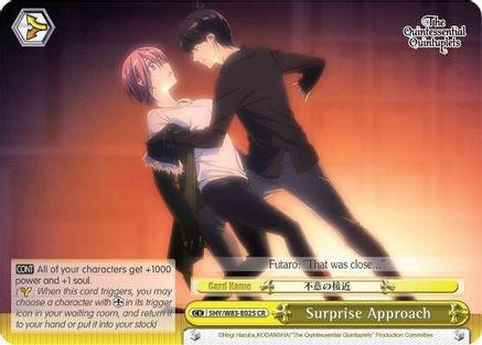 Surprise Approach (5HY/W83-E025 CR) - The Quintessential Quintuplets