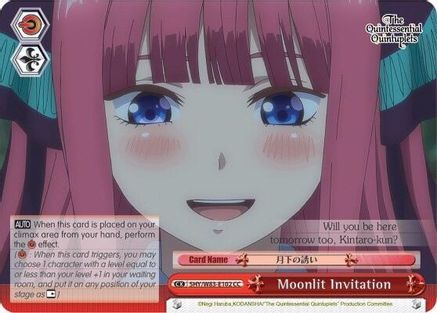 Moonlit Invitation (5HY/W83-E102 CC) - The Quintessential Quintuplets
