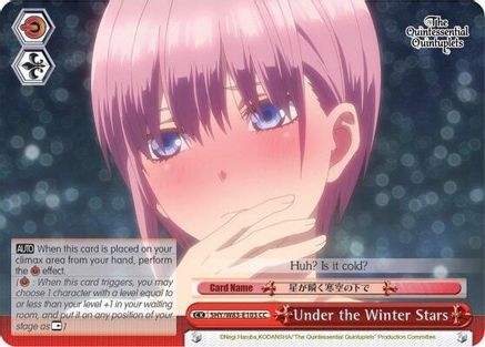 Under the Winter Stars (5HY/W83-E103 CC) - The Quintessential Quintuplets